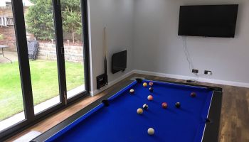 Pool room and home cinema